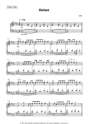 Ноты, аккорды LEA - Elefant