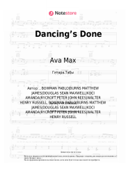 undefined Ava Max - Dancing’s Done