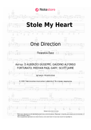 Ноты, аккорды One Direction - Stole My Heart