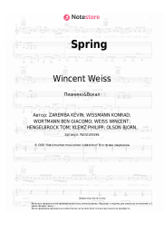 undefined Wincent Weiss, Fourty - Spring