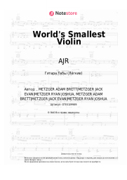 undefined AJR - World's Smallest Violin
