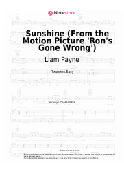 undefined Liam Payne - Sunshine (From the Motion Picture 'Ron's Gone Wrong')