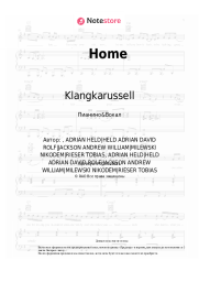 Ноты, аккорды Klangkarussell -  Home