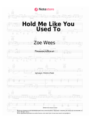 undefined Zoe Wees - Hold Me Like You Used To