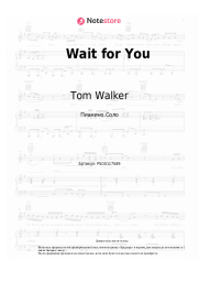 Ноты, аккорды Tom Walker, Zoe Wees - Wait for You