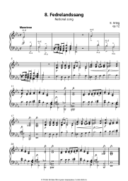 undefined Эдвард Григ - Лирические пьесы, op.12. №8 National song