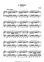 undefined Эдвард Григ - Лирические пьесы, op.62. №4 Brooklet
