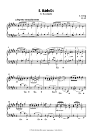 undefined Эдвард Григ - Лирические пьесы, op.68. №5 At the cradle