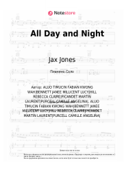 Ноты, аккорды Jax Jones, Martin Solveig, Madison Beer - All Day and Night