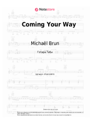 Ноты, аккорды Michaël Brun, Anne-Marie, Becky G - Coming Your Way