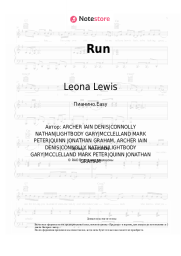 Ноты, аккорды Leona Lewis - Run