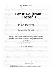 Ноты, аккорды Idina Menzel - Let It Go (from 'Frozen')
