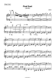 Ноты, аккорды OR3O - Final Duet (OMORI)