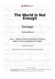 undefined Garbage - The World Is Not Enough