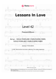 undefined Level 42 - Lessons In Love