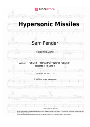undefined Sam Fender - Hypersonic Missiles