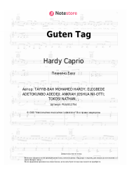 Ноты, аккорды Hardy Caprio, DigDat - Guten Tag