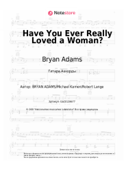 undefined Bryan Adams - Have You Ever Really Loved a Woman?