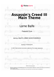undefined Lorne Balfe - Assassin's Creed III Main Theme
