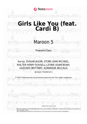 undefined Maroon 5, Cardi B - Girls Like You