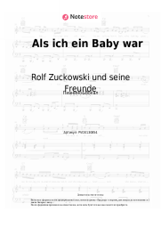 undefined Rolf Zuckowski und seine Freunde - Als ich ein Baby war