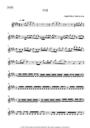 Ноты, аккорды Capital Bra, Samra, LEA - 110