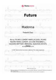 Ноты, аккорды Madonna, Quavo - Future