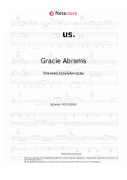 Ноты, аккорды Gracie Abrams, Taylor Swift - us.