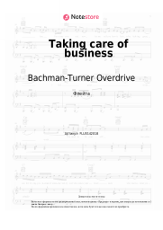 undefined Bachman-Turner Overdrive - Taking care of business