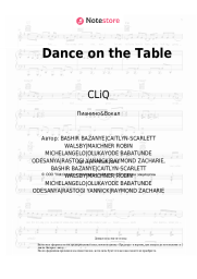 Ноты, аккорды CLiQ, Caitlyn Scarlett, Kida Kudz, Double S - Dance on the Table