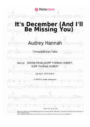 undefined Audrey Hannah - It's December (And I'll Be Missing You)