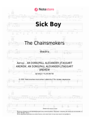 Ноты, аккорды The Chainsmokers - Sick Boy