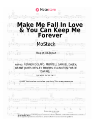 Ноты, аккорды MoStack, Dolapo - Make Me Fall In Love & You Can Keep Me Forever