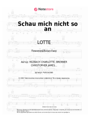 undefined LOTTE - Schau mich nicht so an