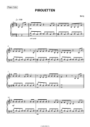 Ноты, аккорды Berq - PIROUETTEN