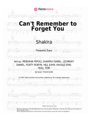 undefined Shakira, Rihanna - Can't Remember to Forget You