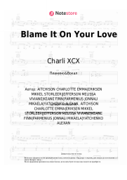 undefined Charli XCX, Lizzo - Blame It On Your Love