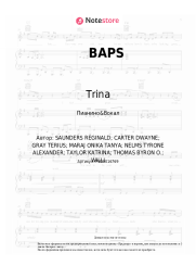 Ноты, аккорды Trina, Nicki Minaj - BAPS