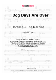 undefined Florence + The Machine - Dog Days Are Over