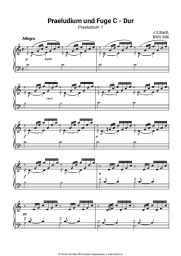 undefined Иоганн Себастьян Бах - Prelude and Fugue in C major, BWV 846