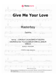 undefined Masterboy - Give Me Your Love