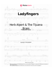 Ноты, аккорды Herb Alpert & The Tijuana Brass - Ladyfingers