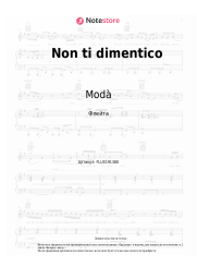 undefined Modà - Non ti dimentico