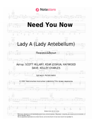 Ноты, аккорды Lady A (Lady Antebellum) - Need You Now