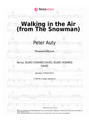 Ноты, аккорды Peter Auty, Howard Blake - Walking in the Air (from 'The Snowman')