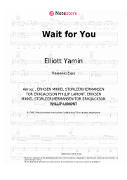 Ноты, аккорды Elliott Yamin - Wait for You