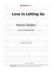 Ноты, аккорды Warren Zeiders, Lanie Gardner - Love In Letting Go