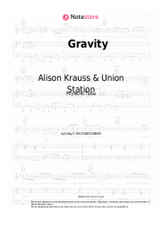 Ноты, аккорды Alison Krauss & Union Station, Robert Lee Castleman - Gravity