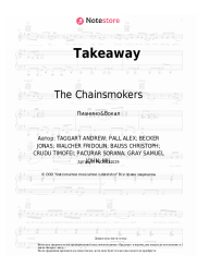 Ноты, аккорды The Chainsmokers, Illenium, Lennon Stella - Takeaway