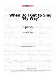 undefined Sparks - When Do I Get to Sing 'My Way'